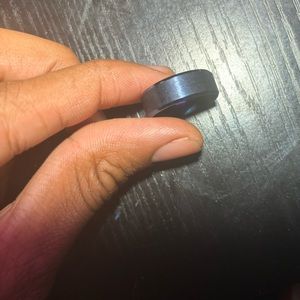 blue titanium ring